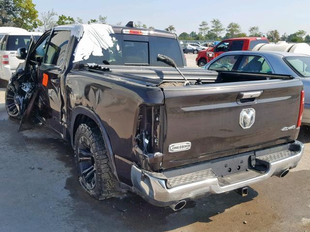 1C6SRFKT0KN634429 - 2019 RAM 1500 LONGH BLACK photo 3