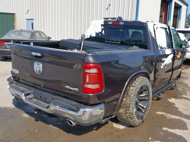 1C6SRFKT0KN634429 - 2019 RAM 1500 LONGH BLACK photo 4