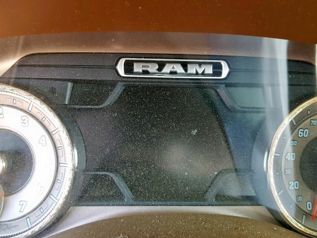 1C6SRFKT0KN634429 - 2019 RAM 1500 LONGH BLACK photo 8