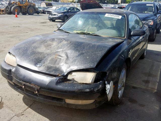 1YVGE31D4T5578980 - 1996 MAZDA MX-6 LS BLACK photo 2