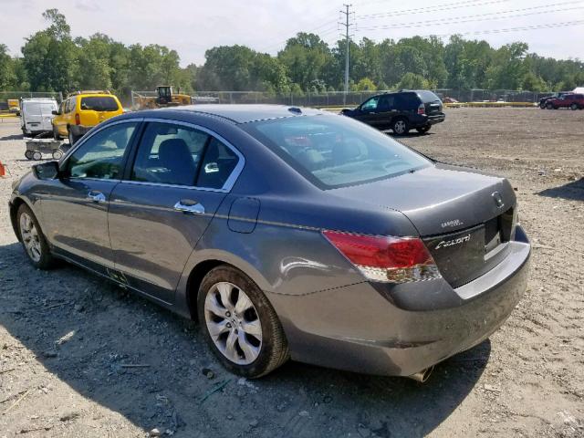 1HGCP3F87AA021707 - 2010 HONDA ACCORD EXL SILVER photo 3