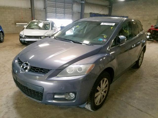 JM3ER29L690234524 - 2009 MAZDA CX-7 GRAY photo 2