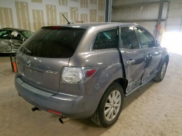 JM3ER29L690234524 - 2009 MAZDA CX-7 GRAY photo 4