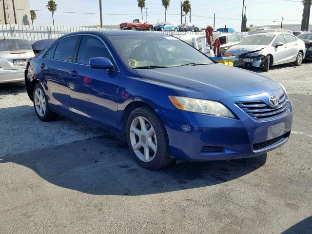 4T4BE46K48R045149 - 2008 TOYOTA CAMRY CE BLUE photo 1
