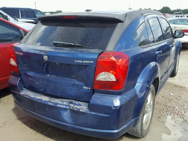 1B3HB48A59D143664 - 2009 DODGE CALIBER SX BLUE photo 4