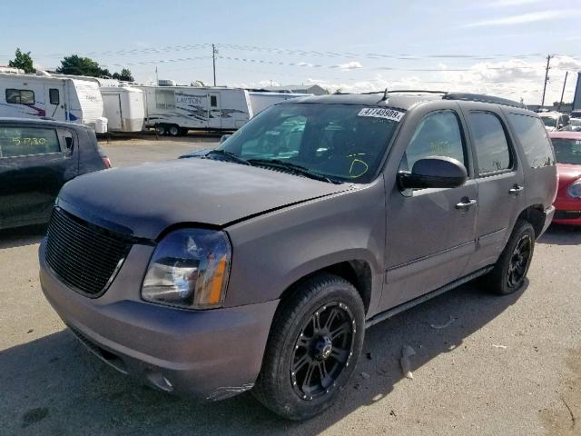 1GKFK63818J217835 - 2008 GMC YUKON DENA CHARCOAL photo 2