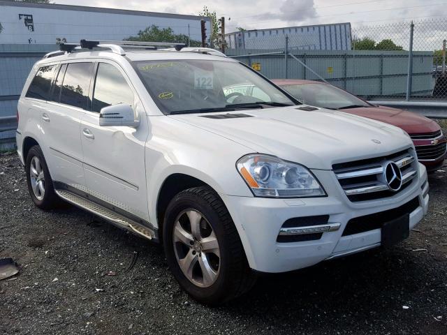 4JGBF7BE9CA797044 - 2012 MERCEDES-BENZ GL 450 4MA WHITE photo 1