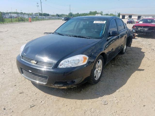 2G1WU581369414549 - 2006 CHEVROLET IMPALA LTZ BLACK photo 2