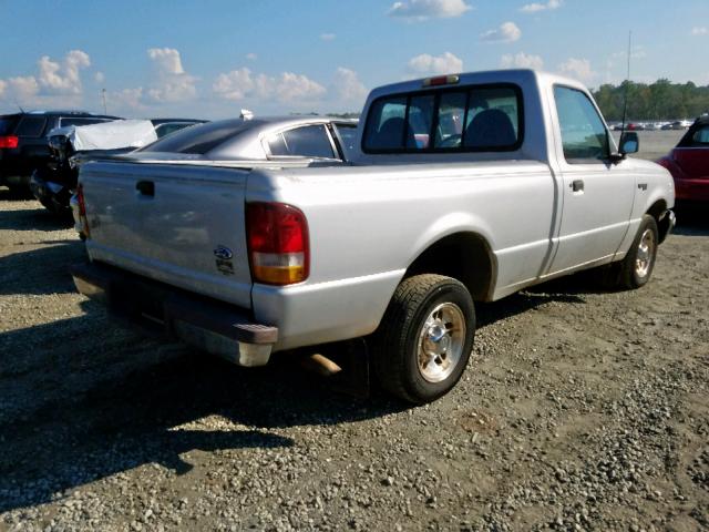 1FTCR10A7STA46797 - 1995 FORD RANGER SILVER photo 4