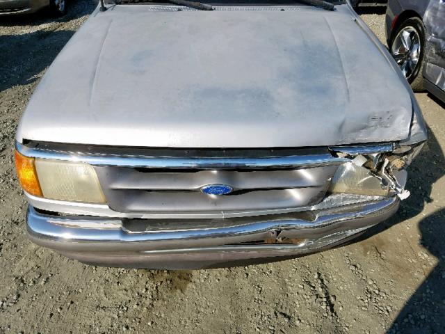 1FTCR10A7STA46797 - 1995 FORD RANGER SILVER photo 7