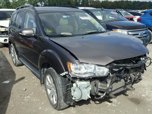 JA4JS4AX5AZ019099 - 2010 MITSUBISHI OUTLANDER BROWN photo 1