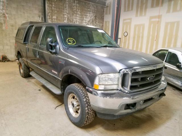 1FTSW31PX3EC20581 - 2003 FORD F350 SRW S GRAY photo 1