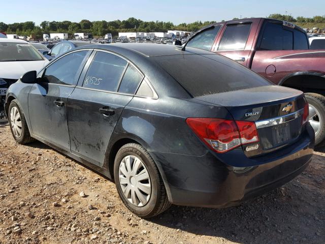 1G1PA5SH6D7229493 - 2013 CHEVROLET CRUZE LS CHARCOAL photo 3