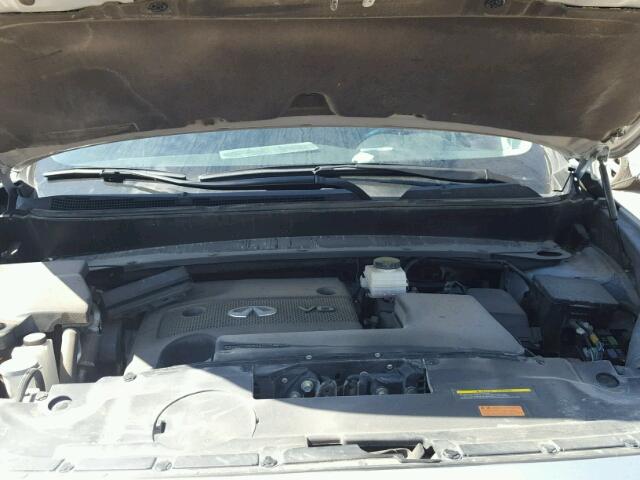 5N1AL0MN6FC539873 - 2015 INFINITI QX60 SILVER photo 7