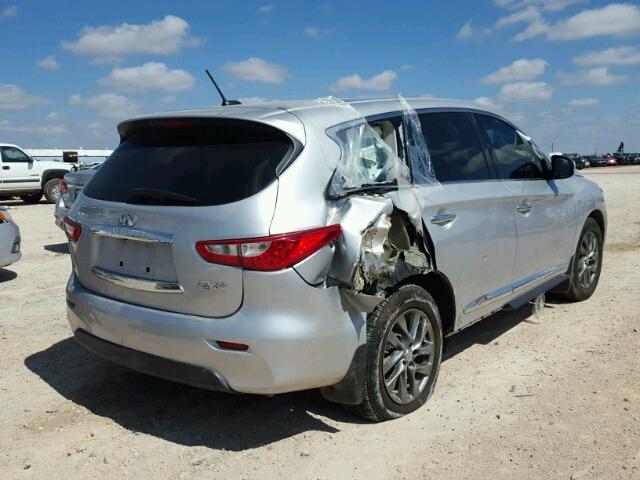 5N1AL0MN6FC539873 - 2015 INFINITI QX60 SILVER photo 9