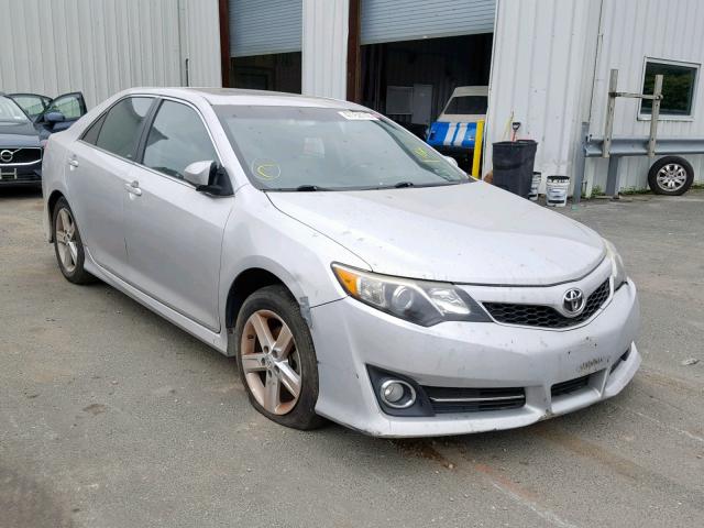 4T1BF1FK4CU501519 - 2012 TOYOTA CAMRY BASE SILVER photo 1