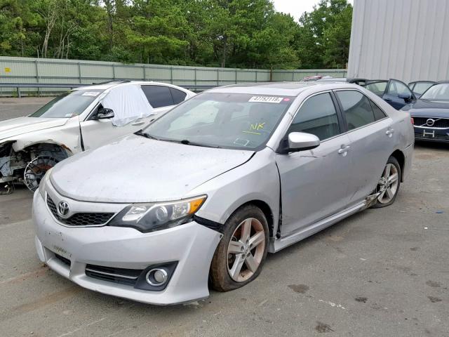 4T1BF1FK4CU501519 - 2012 TOYOTA CAMRY BASE SILVER photo 2