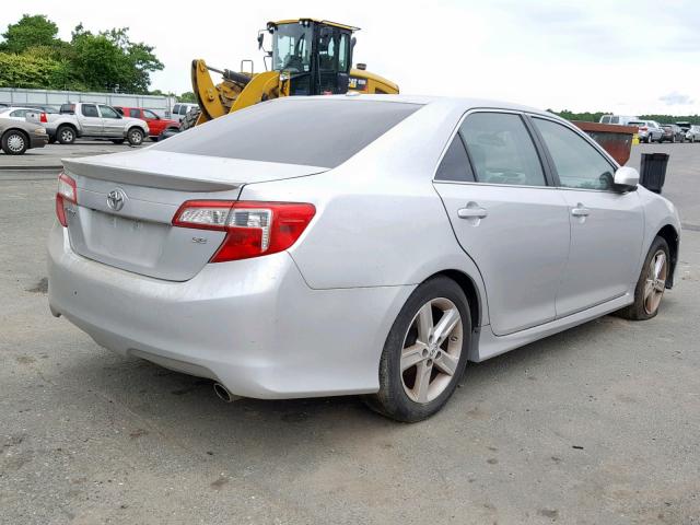 4T1BF1FK4CU501519 - 2012 TOYOTA CAMRY BASE SILVER photo 4