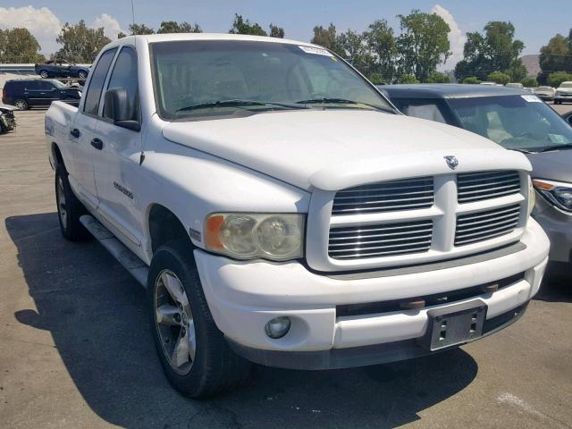 1D7HU18D94J262609 - 2004 DODGE RAM 1500 S WHITE photo 1