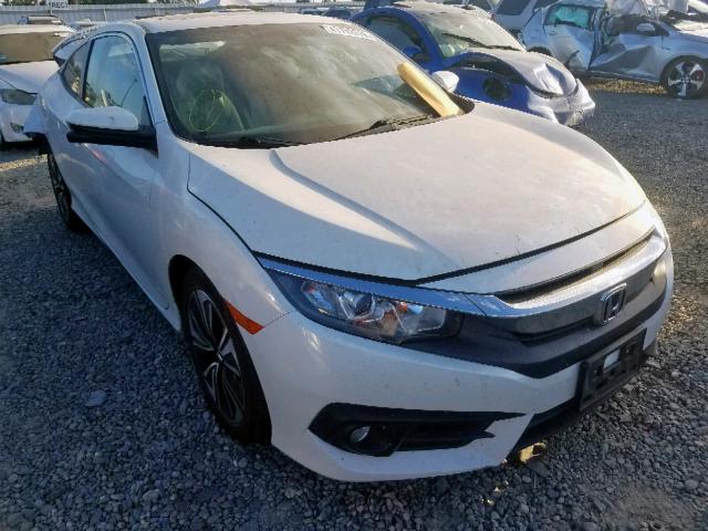 2HGFC3B3XGH358062 - 2016 HONDA CIVIC EX WHITE photo 1