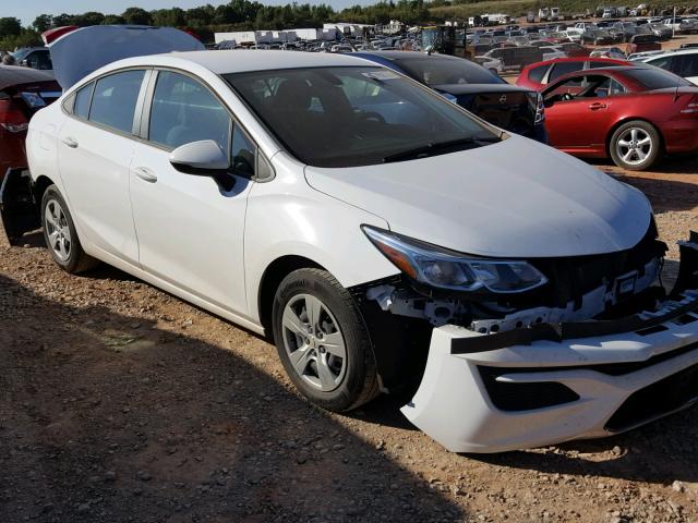 1G1BC5SM2H7259355 - 2017 CHEVROLET CRUZE LS WHITE photo 1