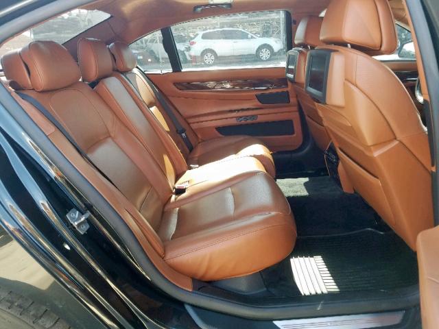 WBAKC8C53BC434319 - 2011 BMW 750 LXI BLACK photo 6