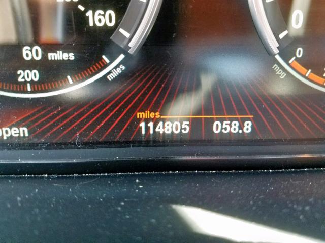 WBAKC8C53BC434319 - 2011 BMW 750 LXI BLACK photo 8