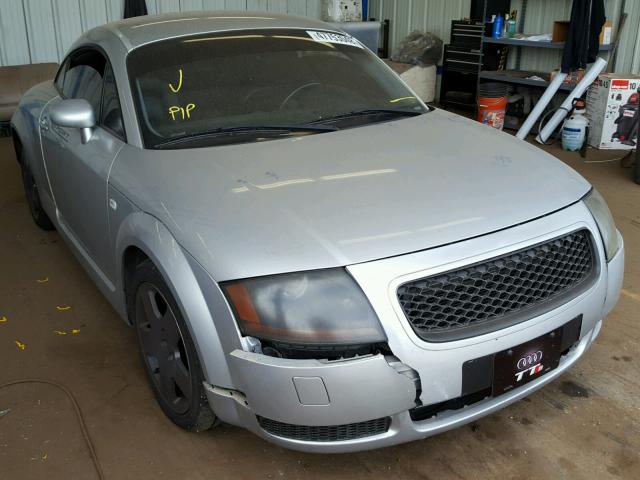 TRUWT28N221035963 - 2002 AUDI TT QUATTRO SILVER photo 1