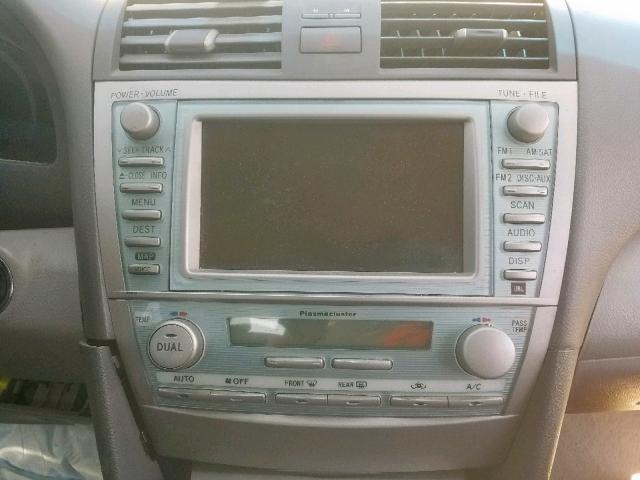 4T1BB46K58U032476 - 2008 TOYOTA CAMRY HYBR SILVER photo 9