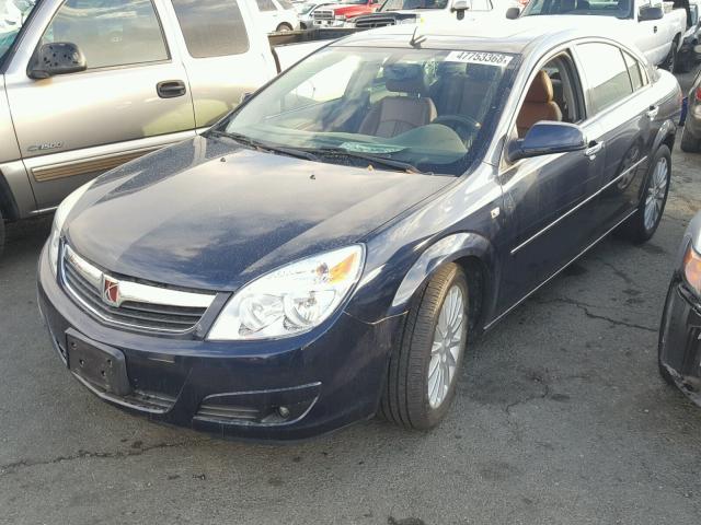 1G8ZV57747F175989 - 2007 SATURN AURA XR BLUE photo 2