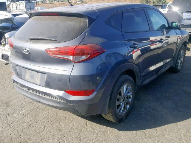 KM8J23A42JU735411 - 2018 HYUNDAI TUCSON SE GRAY photo 4