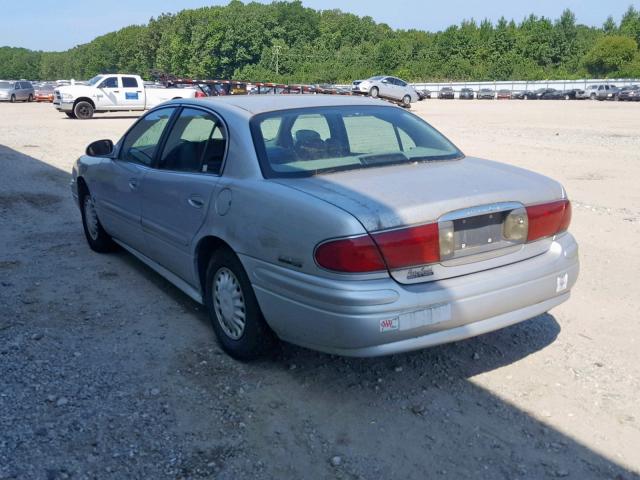 1G4HP54K714191803 - 2001 BUICK LESABRE CU SILVER photo 3