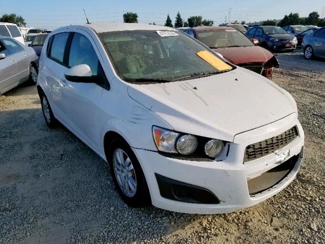 1G1JA6SH8C4152945 - 2012 CHEVROLET SONIC LS 白色 照片 1