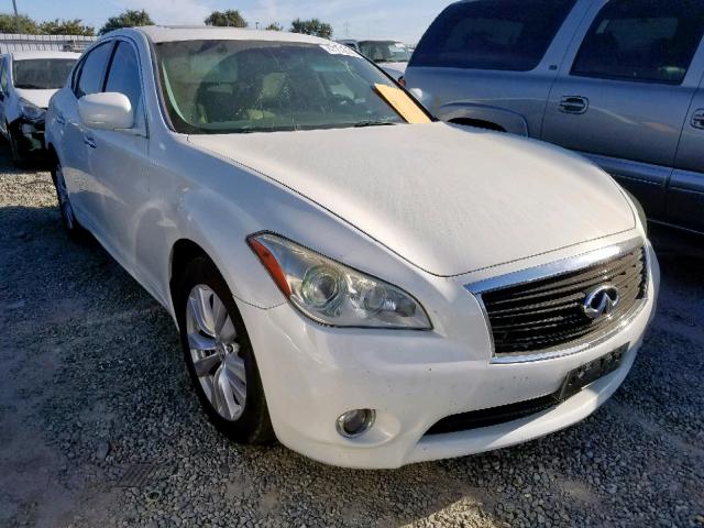 JN1BY1AP1BM322566 - 2011 INFINITI M37 WHITE photo 1