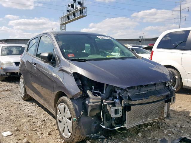 KL8CB6SA8GC626610 - 2016 CHEVROLET SPARK LS GRAY photo 1