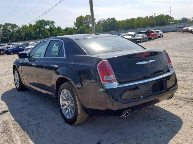 2C3CA5CG9BH594736 - 2011 CHRYSLER 300 LIMITE BLACK photo 3