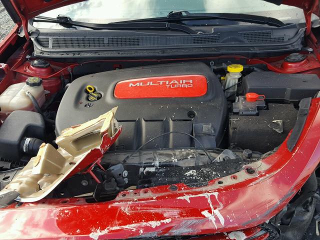 1C3CDFBH9DD648673 - 2013 DODGE DART SXT RED photo 7