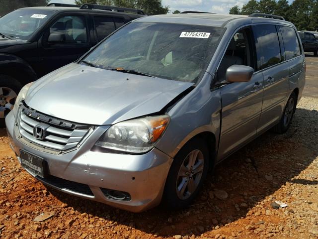 5FNRL38948B110162 - 2008 HONDA ODYSSEY TO BLUE photo 2