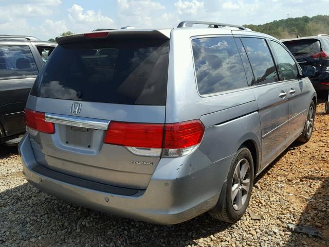 5FNRL38948B110162 - 2008 HONDA ODYSSEY TO BLUE photo 4