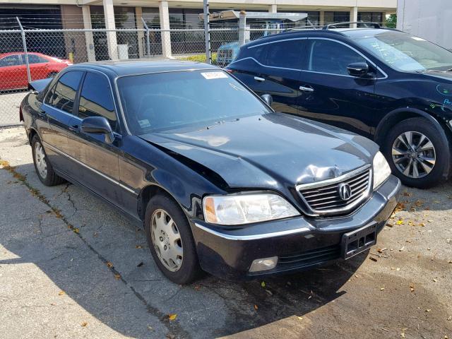 JH4KA96543C002607 - 2003 ACURA 3.5RL BLACK photo 1