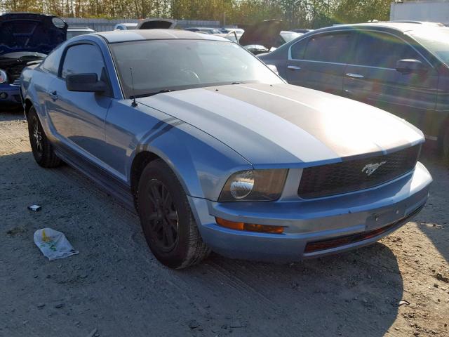1ZVFT80N675231586 - 2007 FORD MUSTANG BLUE photo 1