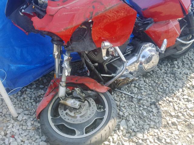 1HD1KH41XAB672040 - 2010 HARLEY-DAVIDSON FLTRX 红色 照片 9