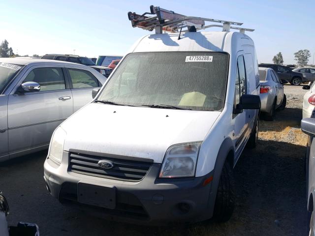 NM0LS7AN2DT140899 - 2013 FORD TRANSIT CO WHITE photo 2