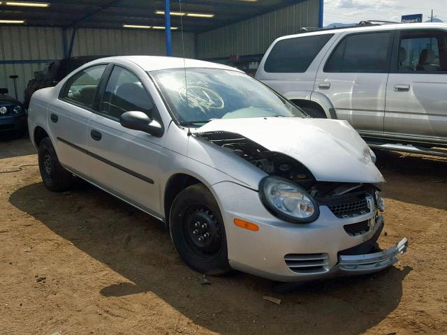 1B3ES26C53D107914 - 2003 DODGE NEON SE SILVER photo 1