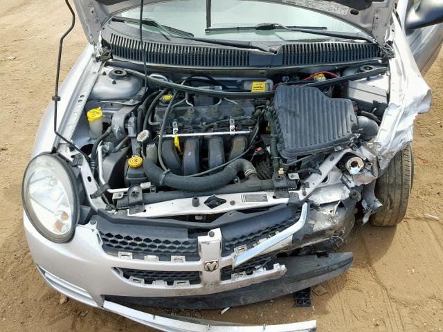 1B3ES26C53D107914 - 2003 DODGE NEON SE SILVER photo 7