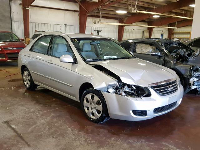 KNAFE221895659163 - 2009 KIA SPECTRA EX SILVER photo 1