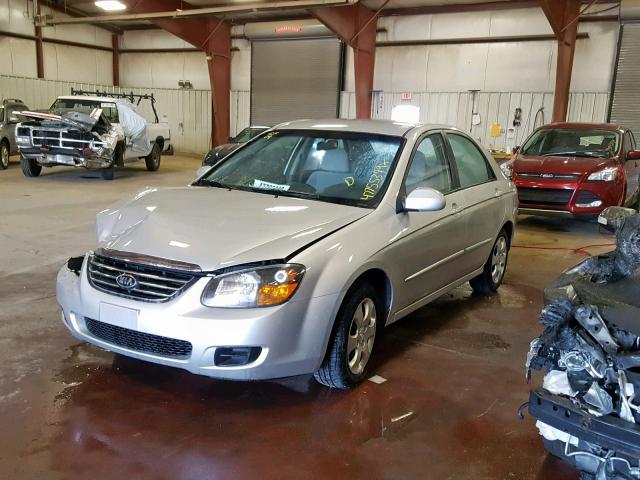 KNAFE221895659163 - 2009 KIA SPECTRA EX SILVER photo 2