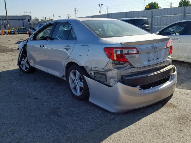 4T1BF1FK1CU068970 - 2012 TOYOTA CAMRY BASE SILVER photo 3