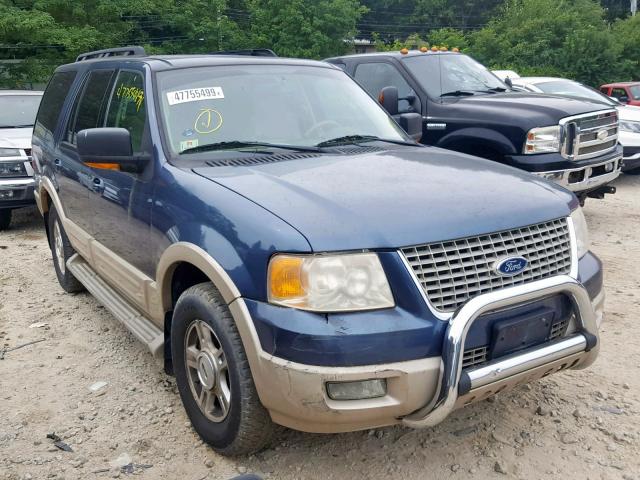 1FMFU18526LA11492 - 2006 FORD EXPEDITION BLUE photo 1