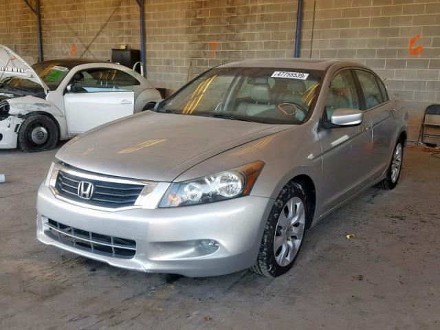 1HGCP3F87AA003661 - 2010 HONDA ACCORD EXL SILVER photo 2